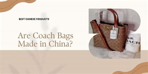 how much is a coach bag in china|coach bags made in myanmar.